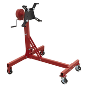 Sealey Folding 360º Rotating Engine Stand with Geared Handle Drive, 450kg Capacity