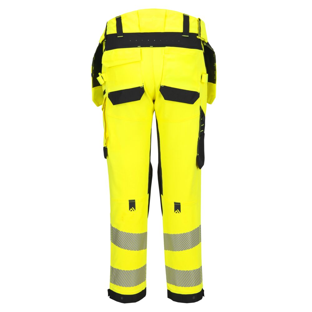 Portwest EV4 Hi-Vis Stretch Detachable Holster Class 2 Trousers