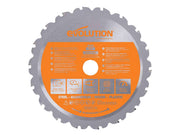 Evolution Multi-Material Saw Blade 165 x 20mm x 18T