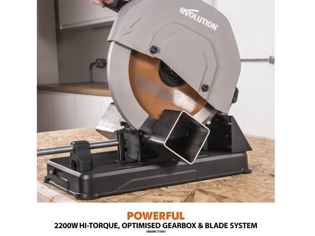 Evolution R355CPS Multi-Material Chop Saw 1800W 110V