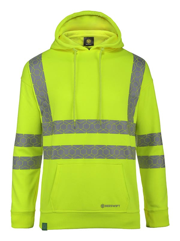 Beeswift Envirowear Recyclable Hi-Vis Hoodie