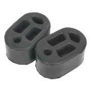 Sealey Exhaust Mounting Rubbers L70 x D45 x H37 (Pack of 2)