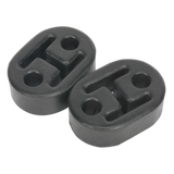 Sealey Exhaust Mounting Rubbers L60 x D41 x H20 (Pack of 2)