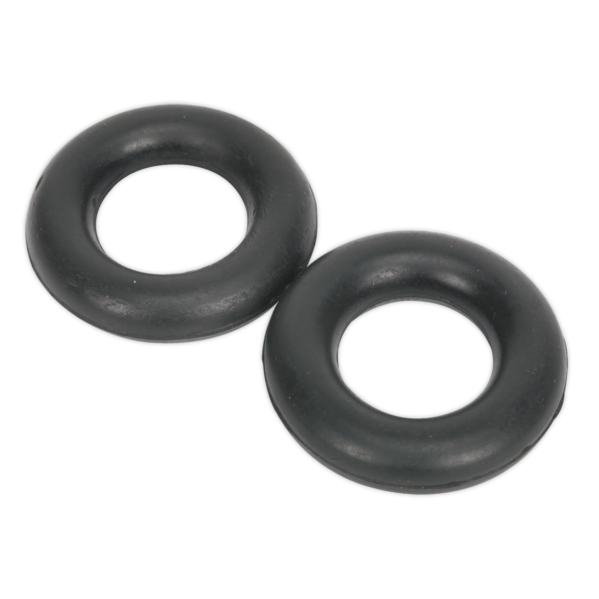 Sealey Exhaust Mounting Rubbers - L59 x W59 x D13.5 (Pack of 2)