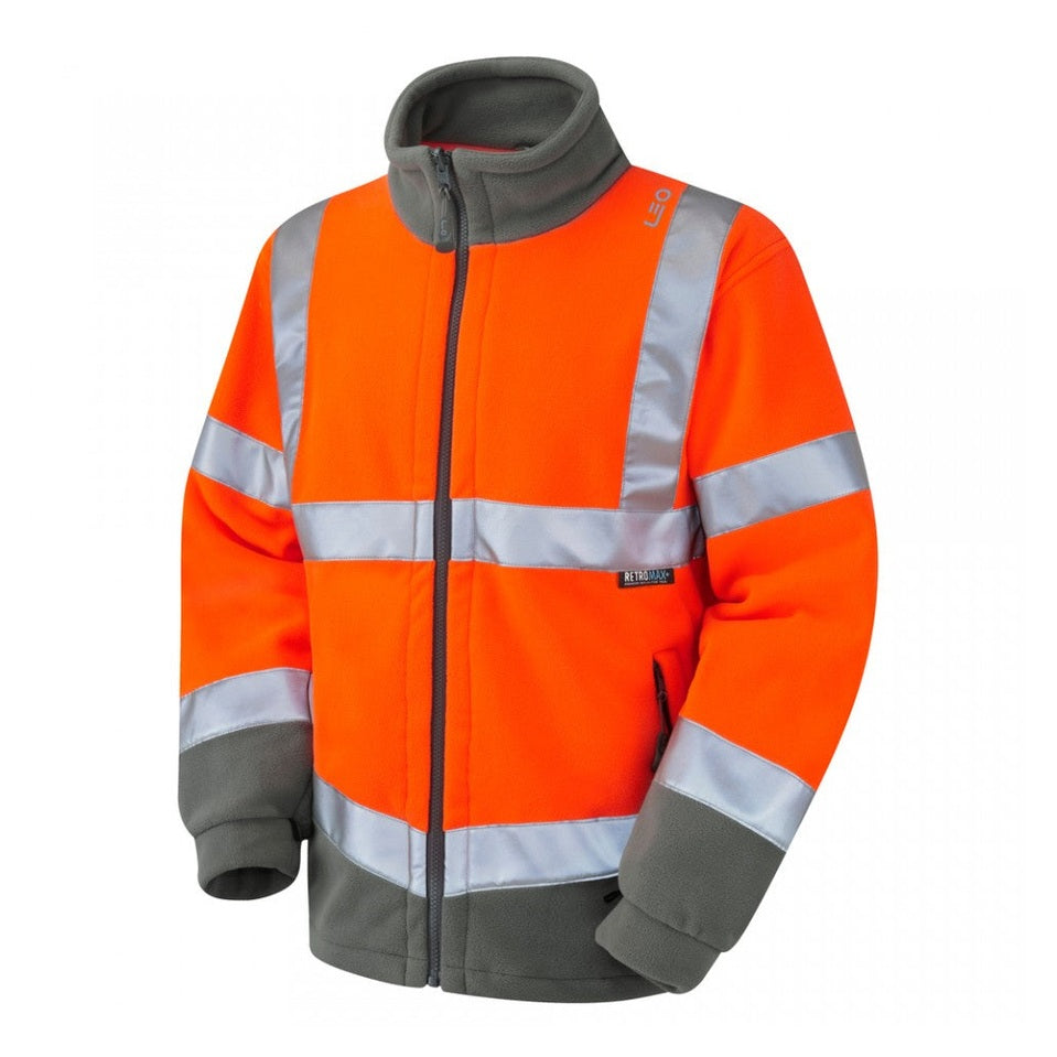 Leo Workwear CLOVELLY + HARTLAND Leo 3-in-1 Anorak + Fleece Jacket