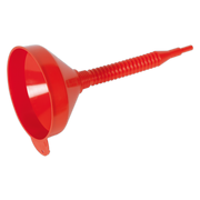 Sealey Flexi-Spout Funnel Medium Ø200mm with Filter