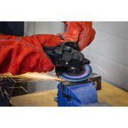 Sealey 120Grit Flap Discs Zirconium Ø115mm Ø22mm Bore - Pack of 10