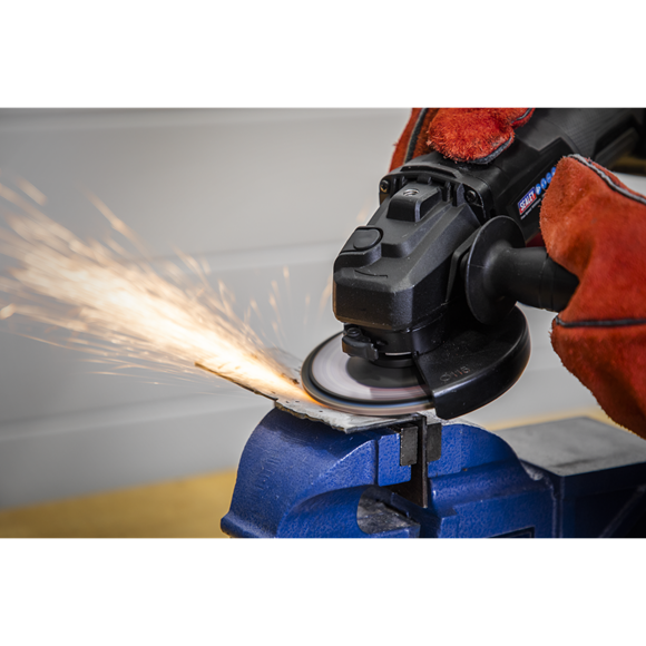 Sealey 120Grit Flap Discs Aluminium Oxide Ø115mm Ø22mm Bore - Pack of 10