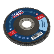 Sealey Flap Disc Zirconium Ø115mm Ø22mm Bore 80Grit