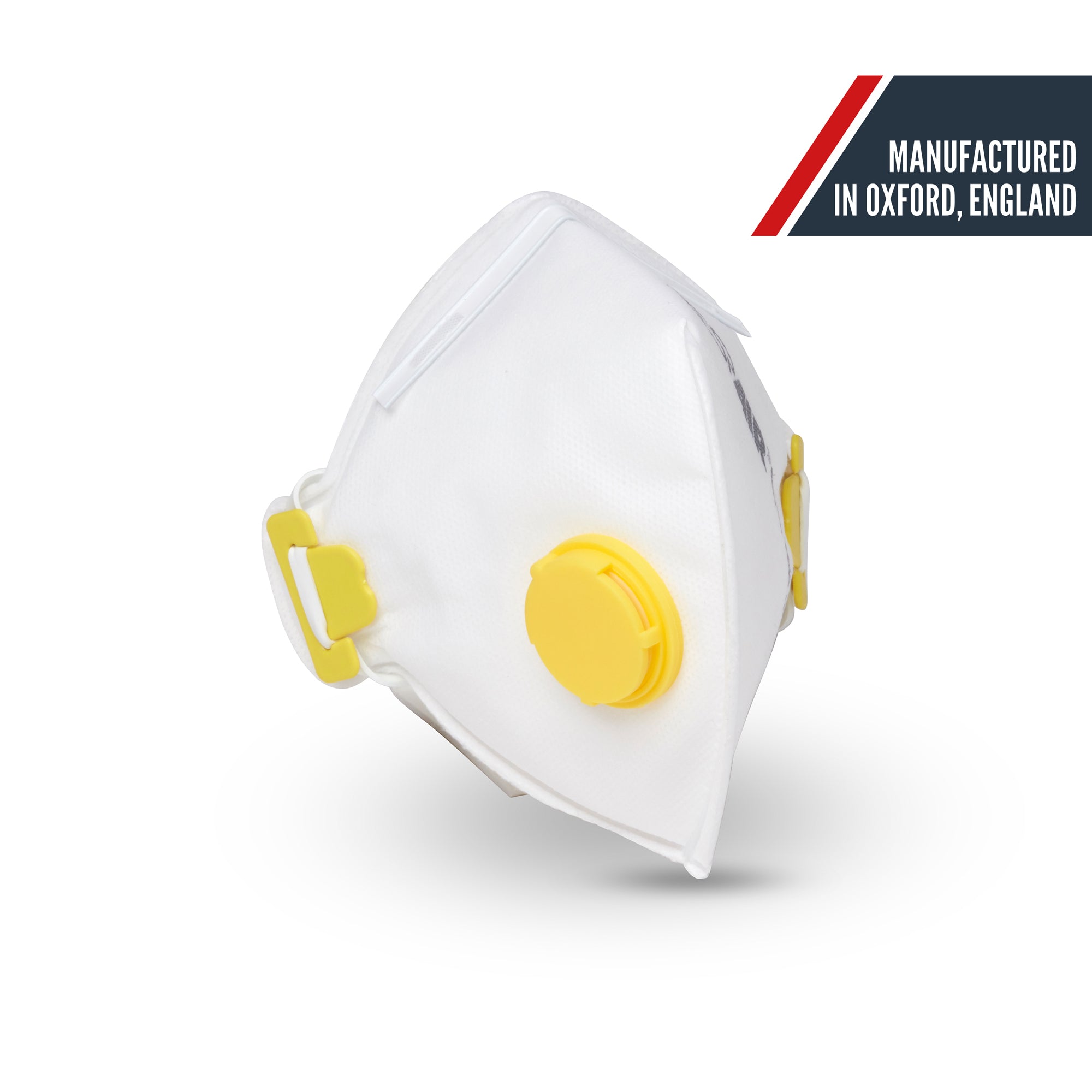 JSP Respair Model X P2 Valved Fold Flat Mask - Box of 10 (Manufactured in UK)