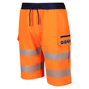 Future Garments Fgx Hi-Vis Breathable Stretch Cargo Shorts