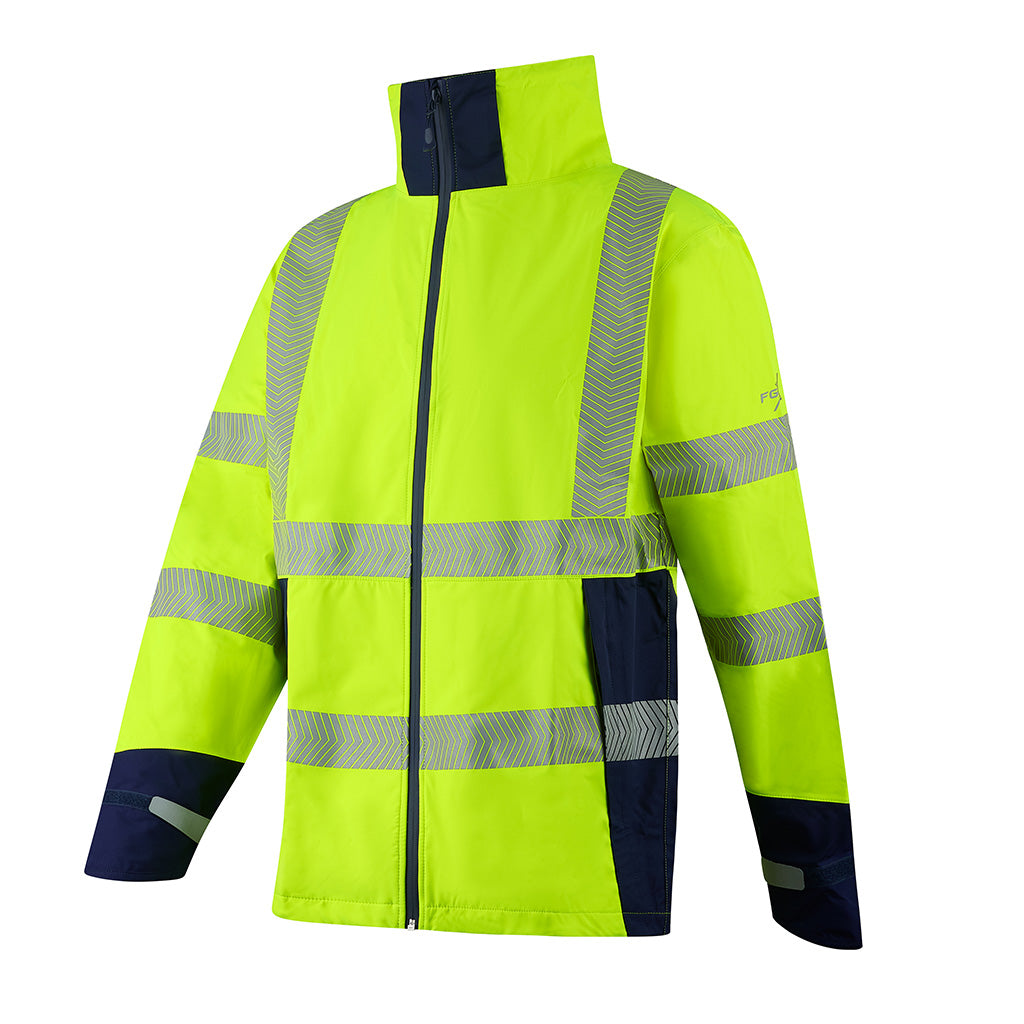 Future Garments Fgx Lightweight Laminated Hi-Vis Breathable W/Proof 4:4 Jkt