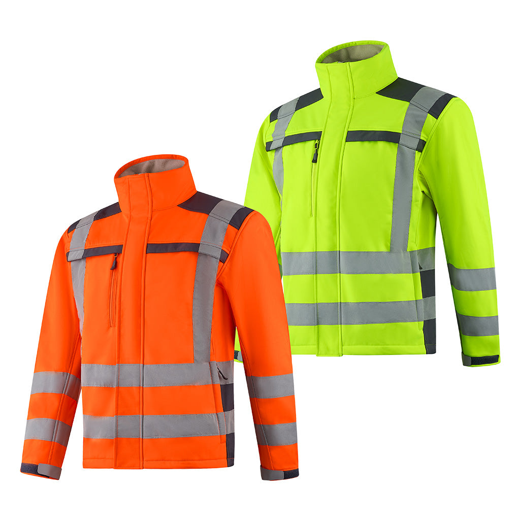 Future Garments Hi Vis Soft Shell Fleece Jacket