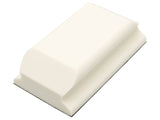 Flexipads World Class Hand Sanding Block Shaped White PUR GRIP® 70 x 125mm