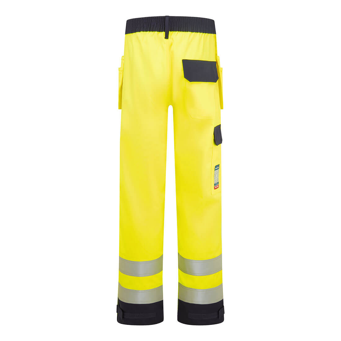 Portwest Bizflame Work Hi-Vis Contrast FR Holster Trousers
