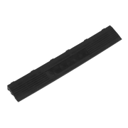 Sealey Polypropylene Floor Tile Edge 400 x 60mm Black Female - Pack of 6