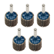 Sealey Flap Wheel Ø25 x 20mm Ø6mm Shaft 60Grit - Pack of 5