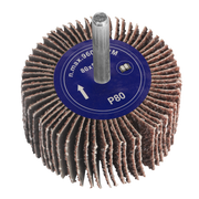 Sealey Flap Wheel Ø80 x 50mm 80Grit 6mm Shaft