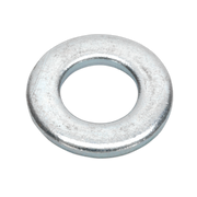 Sealey Flat Washer DIN 125 M10 x 21mm Form A Zinc Pack of 100