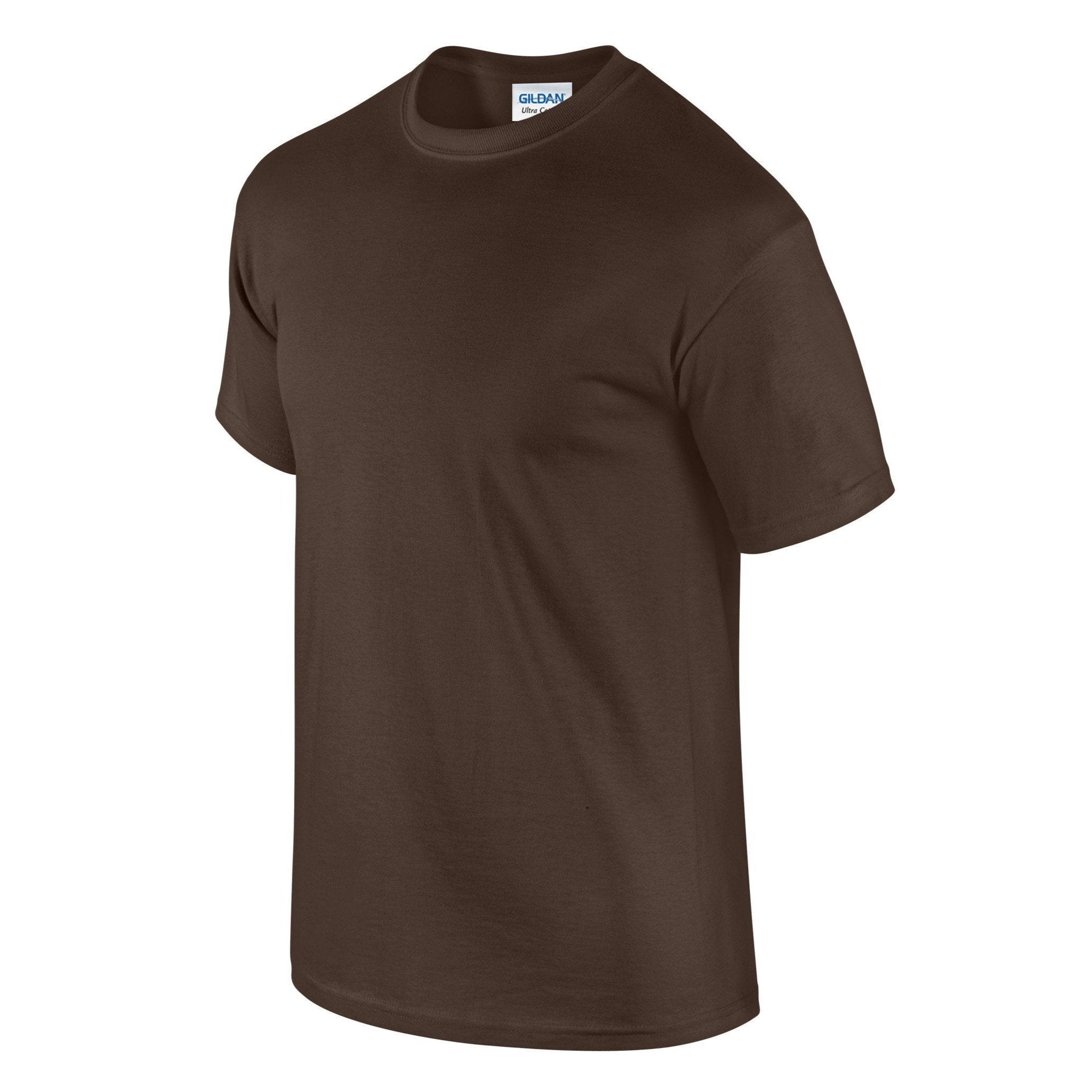 Gildan Ultra Cotton Adult T-Shirt - Dark Chocolate