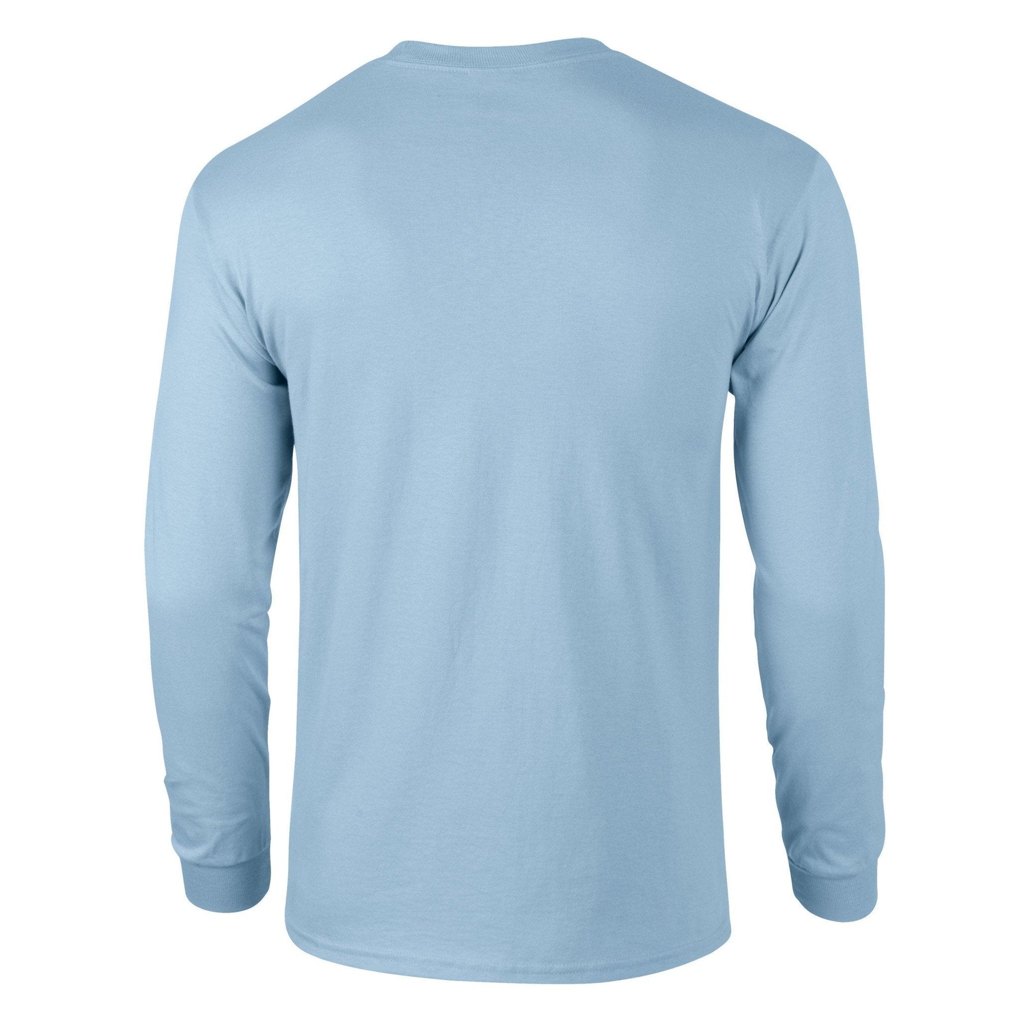 Gildan Ultra Cotton Adult Long Sleeve T-Shirt - Light Blue
