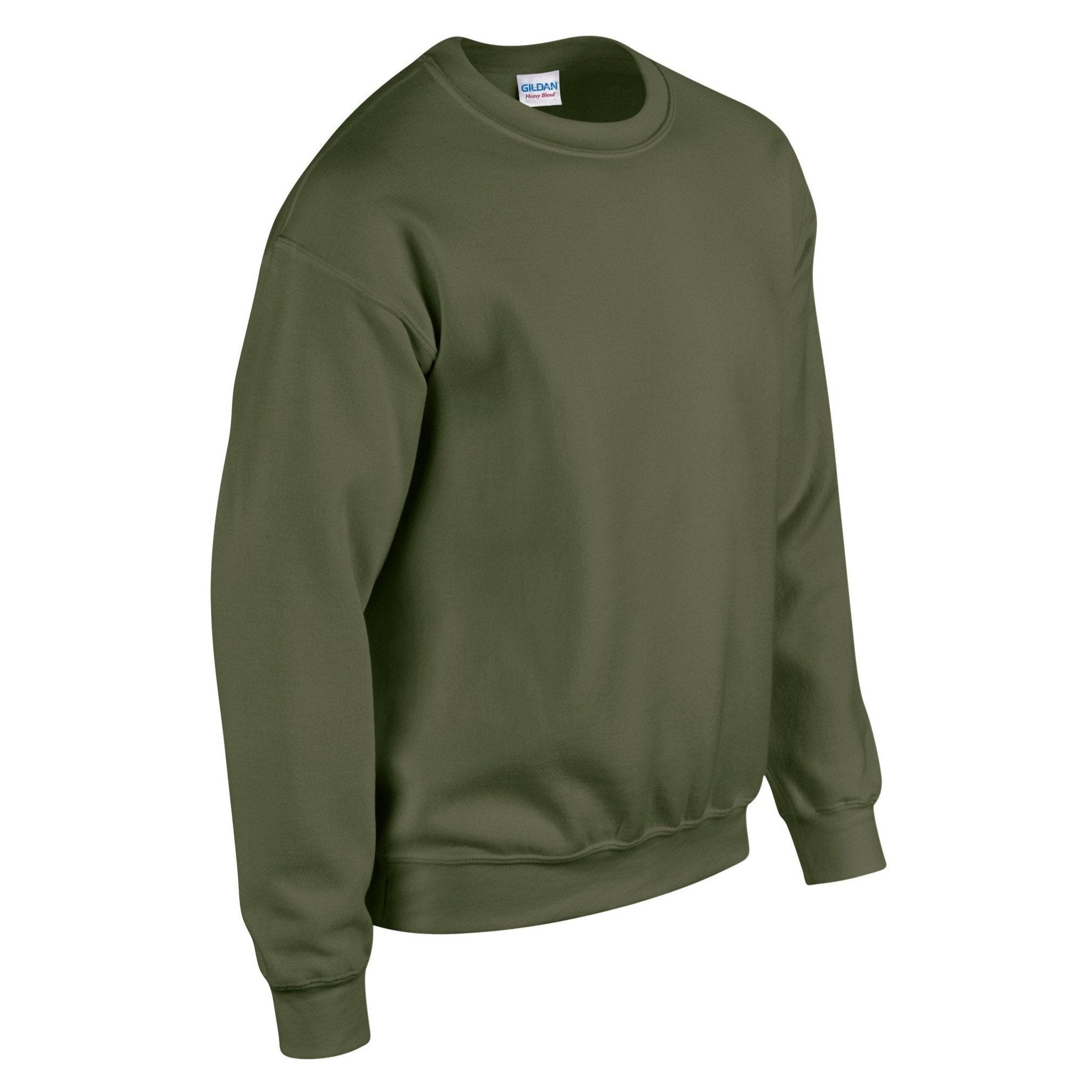 Gildan Heavy Blend Adult Crew Neck Sweatshirt - Military Green