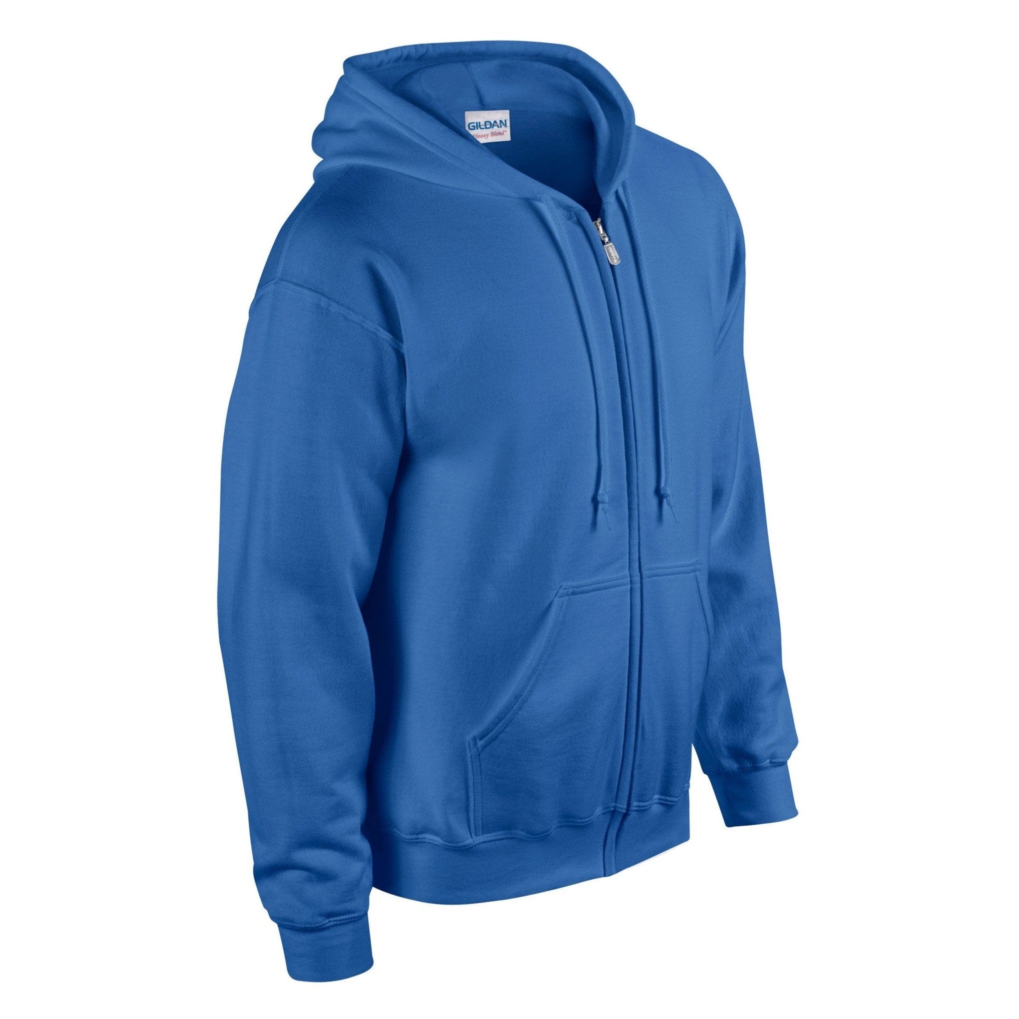 Gildan Heavy Blend Full Zip Hooded Sweatshirt - Royal
