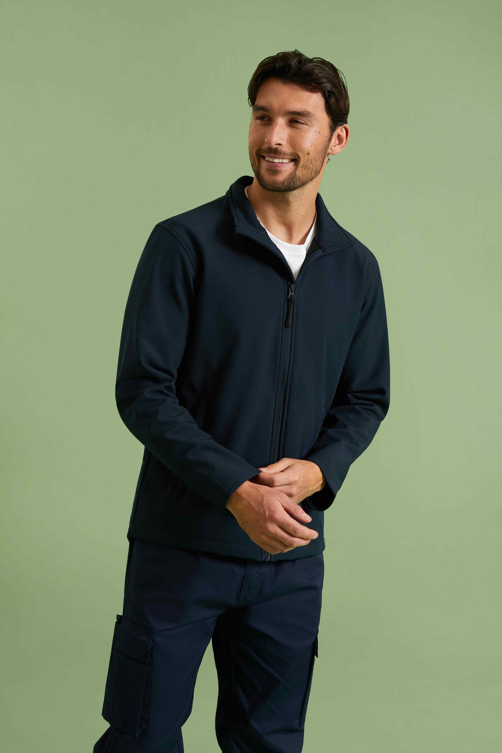 Uneek 325GSM Eco Full Zip Softshell Jacket