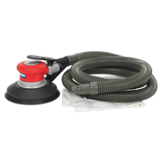 Sealey Air Palm Random Orbital Sander Ø150mm Dust-Free Self-Contained