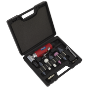 Sealey Air Die Grinder 90° Angle Kit 15pc