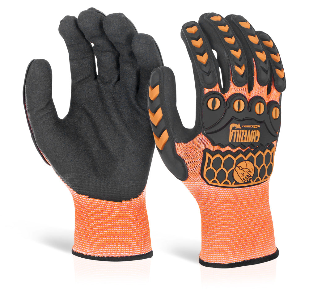 Beeswift Glovezilla Foam Nitrile Coated Glove