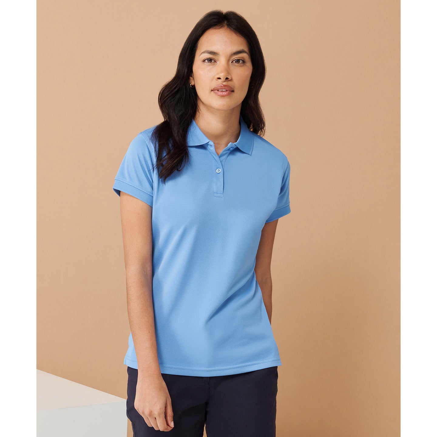Henbury Women's Coolplus® Polo Shirt - Silver Grey
