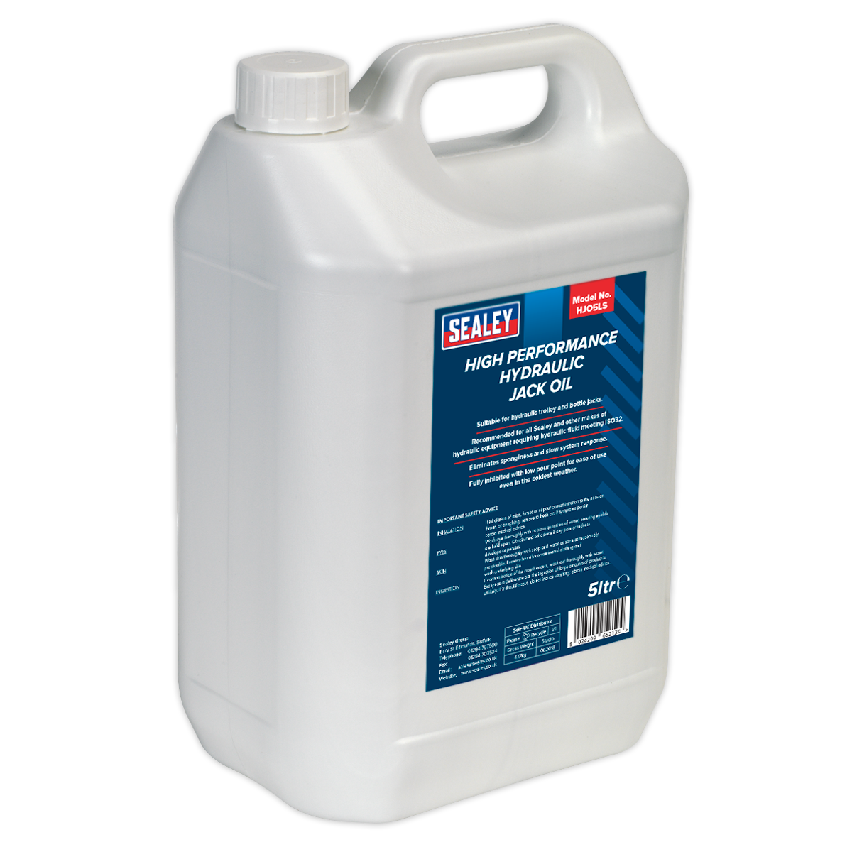 Sealey Hydraulic Jack Oil 5L