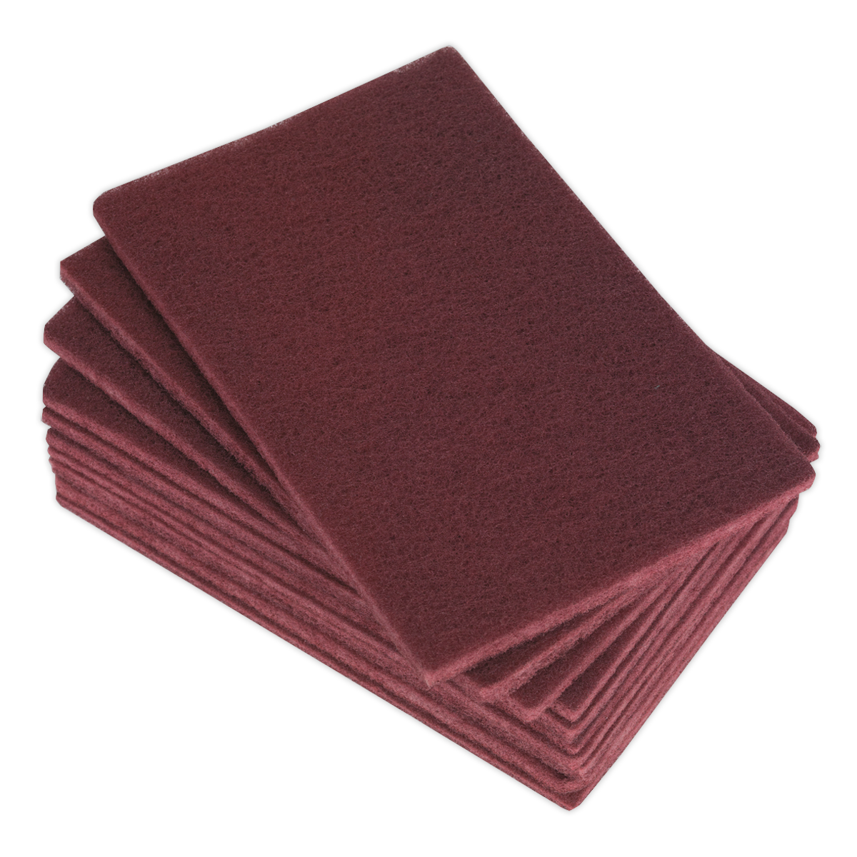 Sealey Abrasive Finishing Pad 150 x 230mm Medium Pack of 10