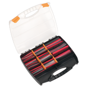 Sealey Heat Shrink Tubing Assortment 261pc Mixed Colours Adhesive Lined 100 & 150mm