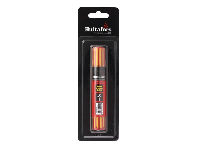 Hultafors Dry Marker Refill Yellow (10) Blister Pack