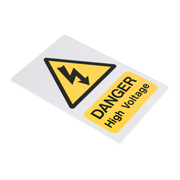 Sealey High Voltage Warning Sign 200 x 300mm
