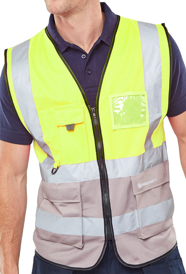 Beeswift Two Tone Executive Waistcoat