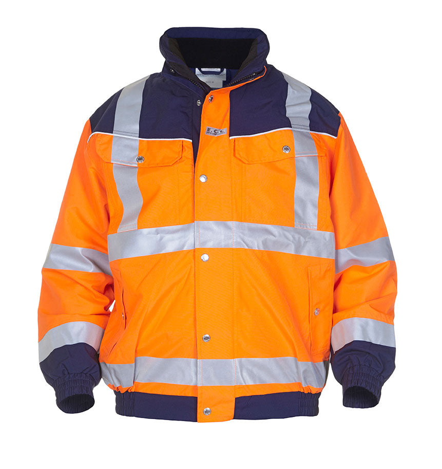 Beeswift Furth Hivis Sns Pilot Jacket Two Tone