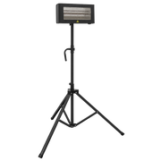 Sealey Infrared Quartz Heater with Tripod Stand 230V 1.2kW