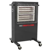 Sealey Infrared Cabinet Heater 1.4/2.8kW 230V