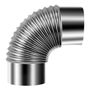 Sealey Stainless Steel Exhaust/Flue 90° Bend for IR13/IR16 Ø100mm