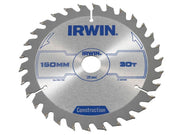 IRWIN® Construction Circular Saw Blade 150 x 20mm x 30T ATB