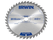 IRWIN® General Purpose Table & Mitre Saw Blade 315 x 30mm x 40T ATB