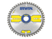 IRWIN® Multi Material Circular Saw Blade 160 x 20mm x 48T TCG