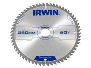 IRWIN® General Purpose Table & Mitre Saw Blade 250 x 30mm x 60T ATB