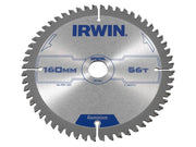 IRWIN® Professional Aluminium Circular Saw Blade 160 x 20mm x 56T TCG