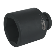 Sealey Impact Socket 65mm Deep 1"Sq Drive
