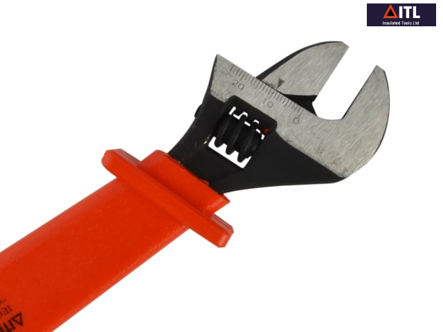 ITL Insulated Insulated Adjustable Wrench 200mm (8in)