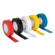 Sealey PVC Insulating Tape 19mm x 20m Mixed Colours Pack of 10